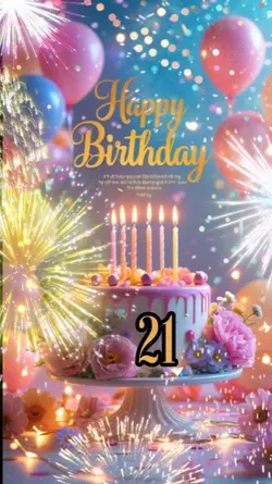 Happy Birthday 21