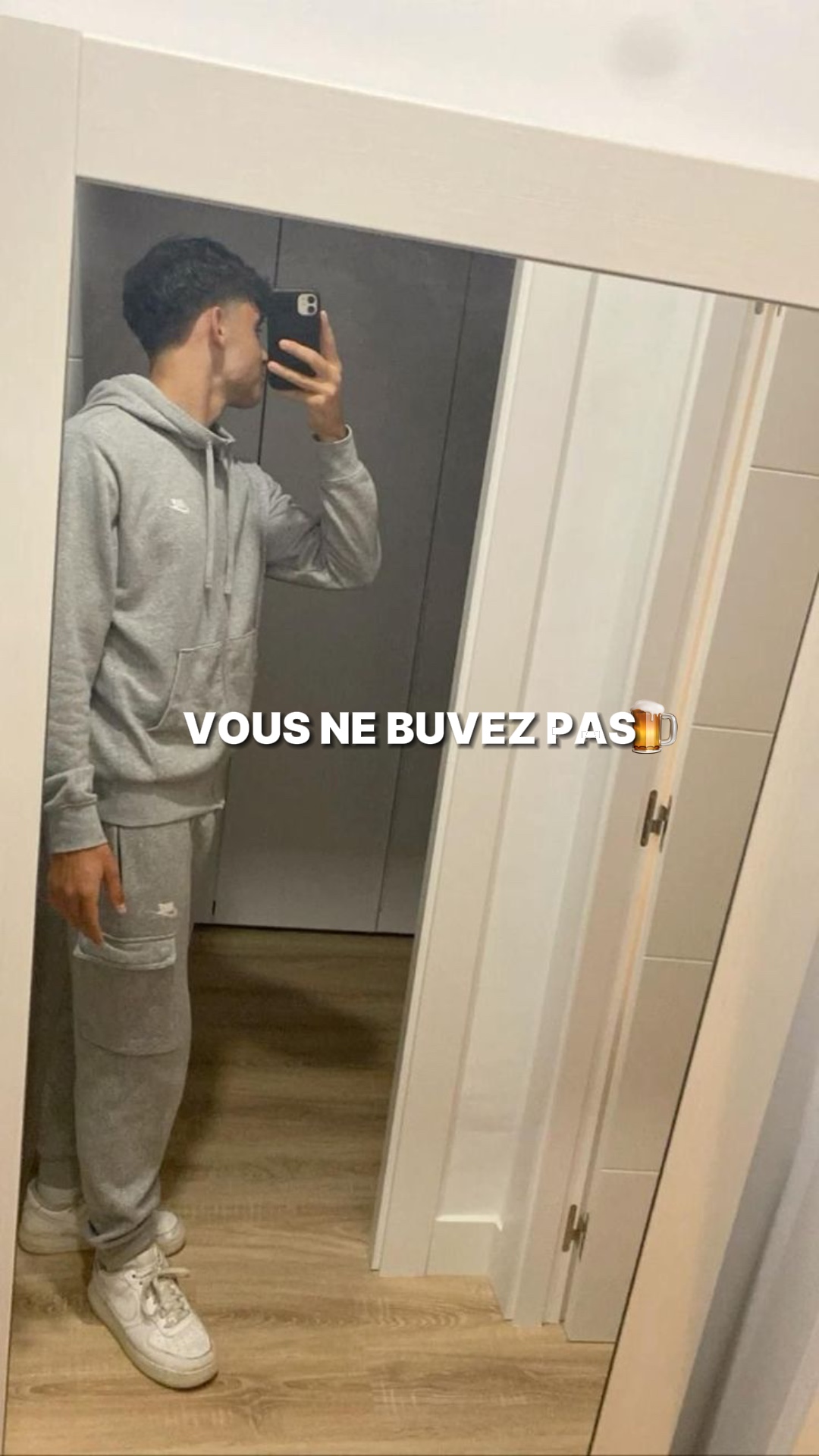 Vous ne buvez pas❌