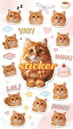 【AI】sticker ステッカー