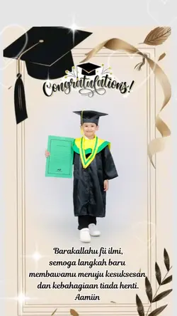 wisuda anak