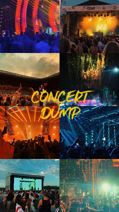 Volcado de conciertos