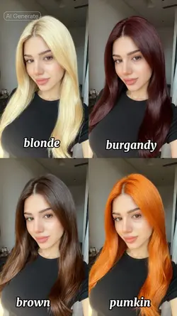 4 haircolour effect