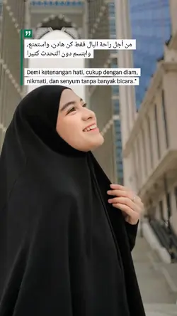 demi ketenangan hati