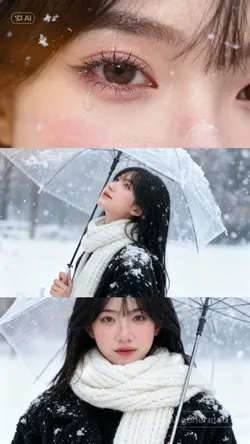 Ghép ảnh tuyết buồn