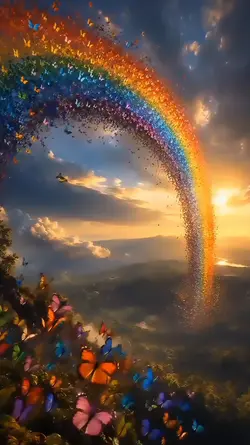 Rainbow Butterfly