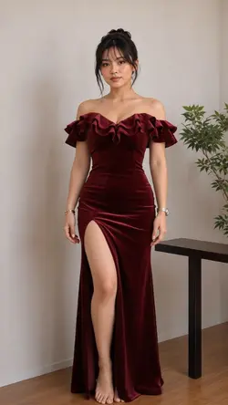 sexy dress gown