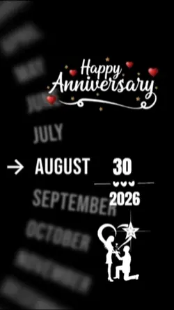 ANNIVERSARY 30 AUG