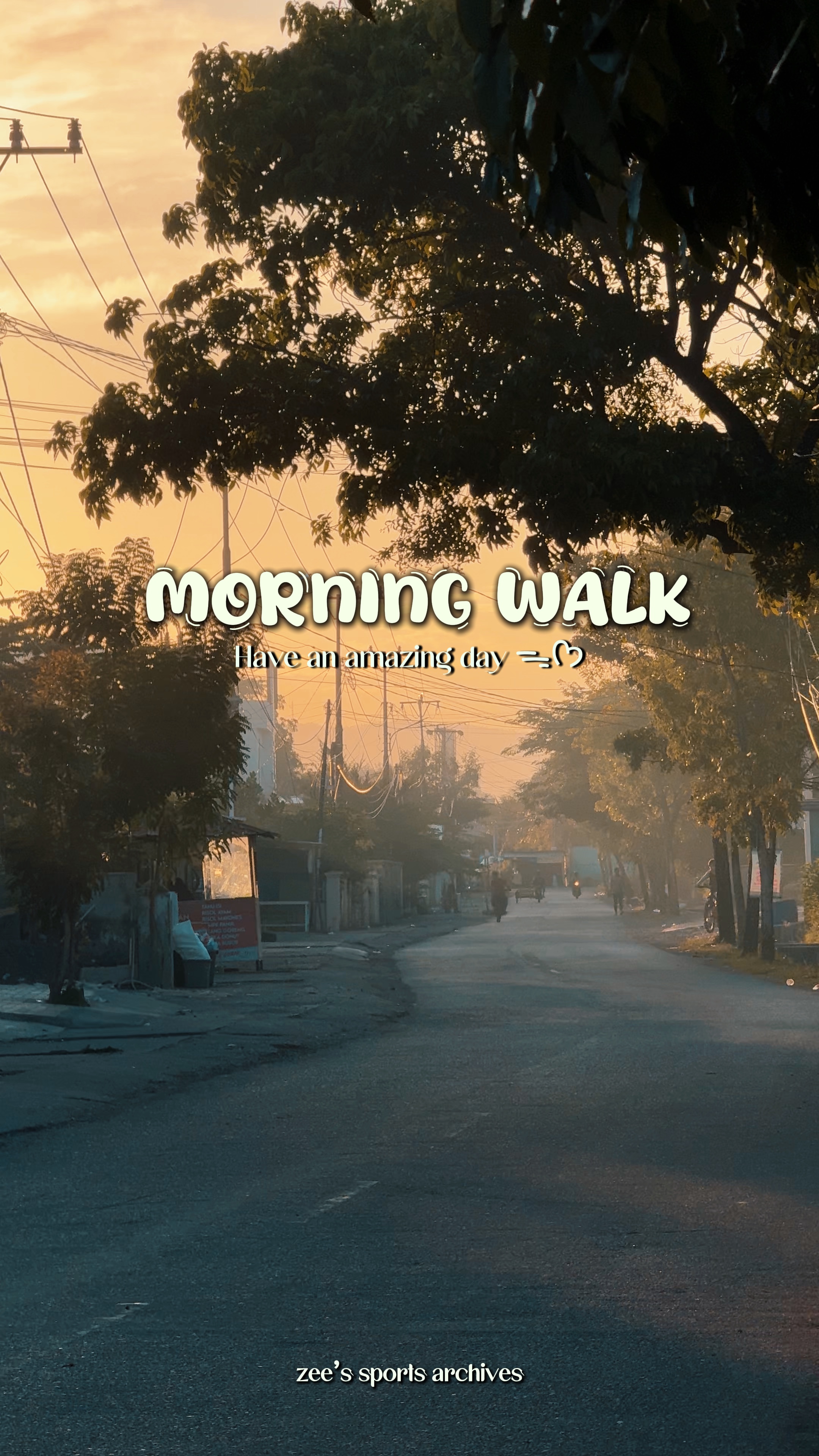 Morning walk 