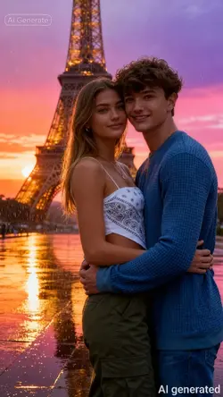 Couple Eiffel