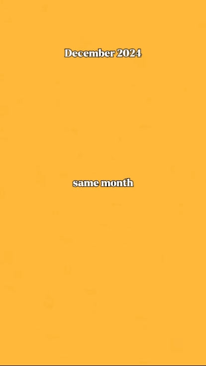 same month 