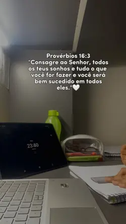 consagre ao senhor 