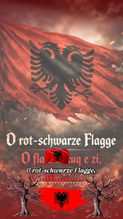 O rot-schwarze Flagg