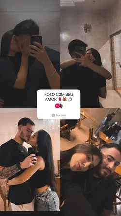Casal foto Instagram