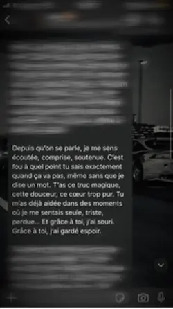 message