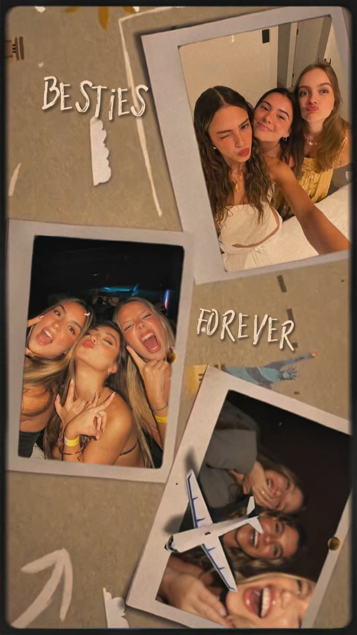 Mejores amigas para siempre 