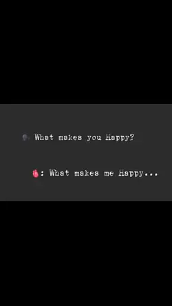 what makes you happy