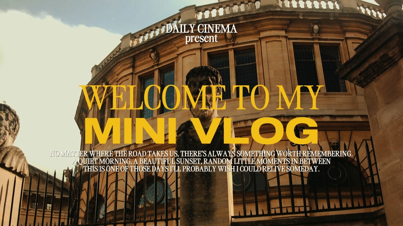 MINI VLOG CINEMATIC 