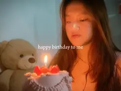 happy birthday to me