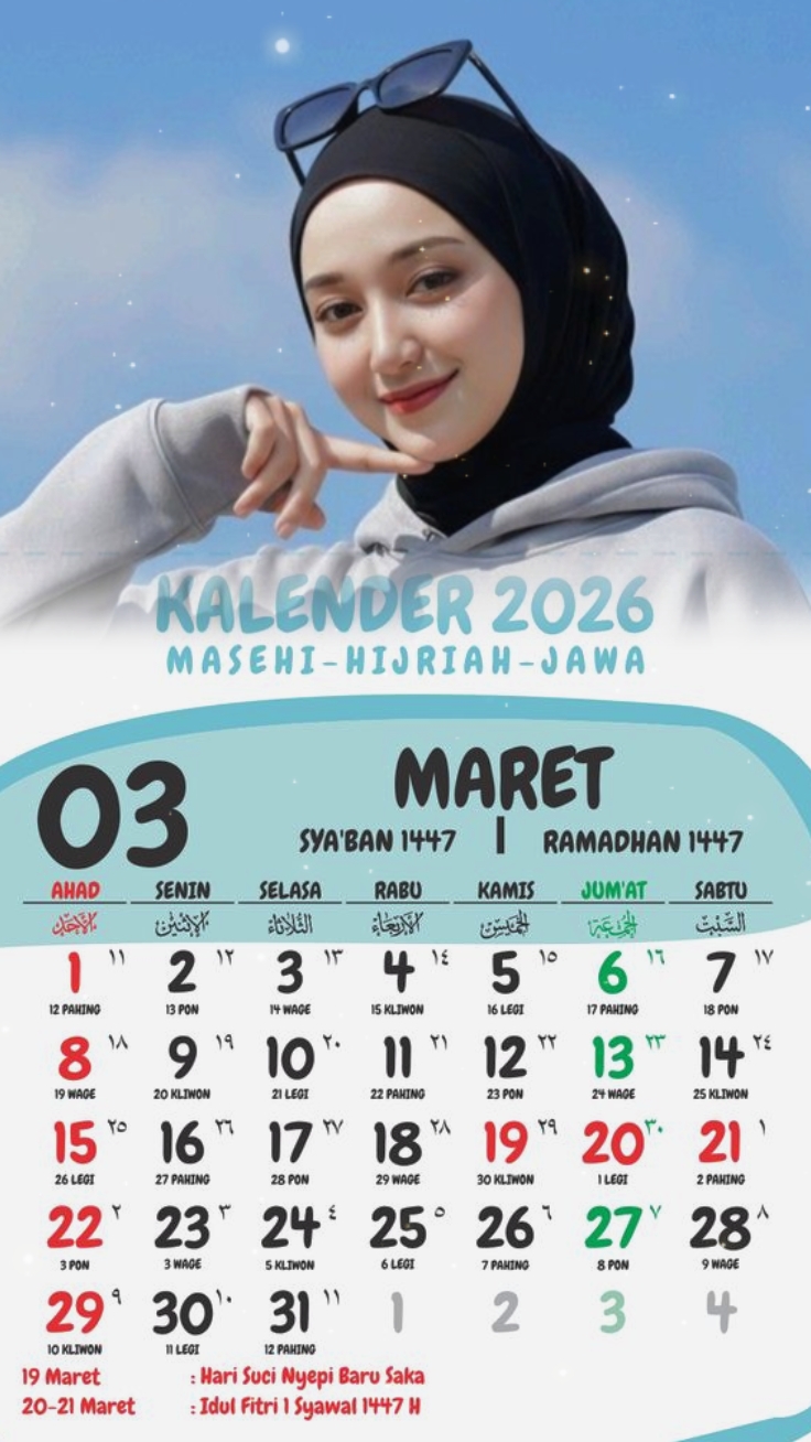 Kalender 2026