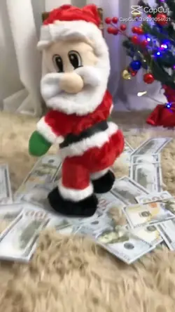 Santa tweeking