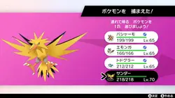 色違いサンダー