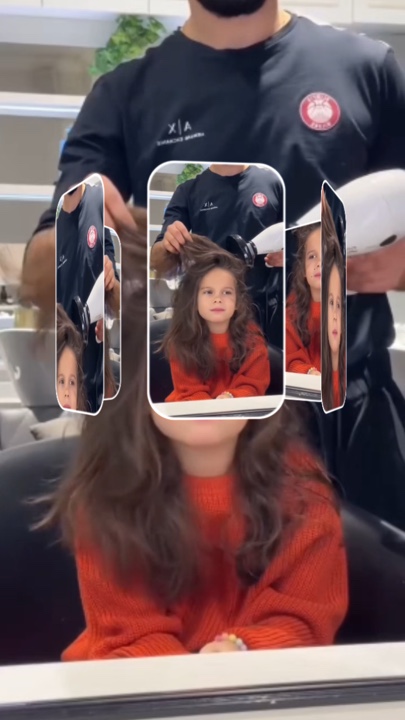 Cheveux d'enfants