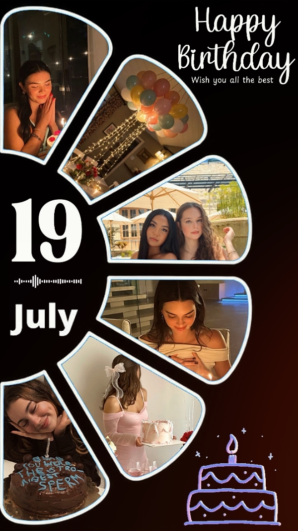 19 July Birthday 