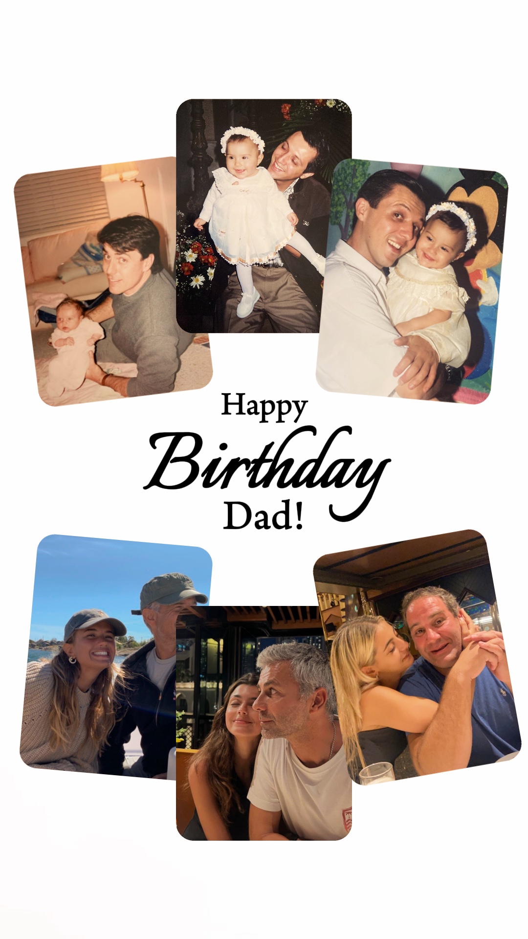 Feliz Aniversário Papai