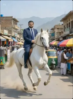 White horse 