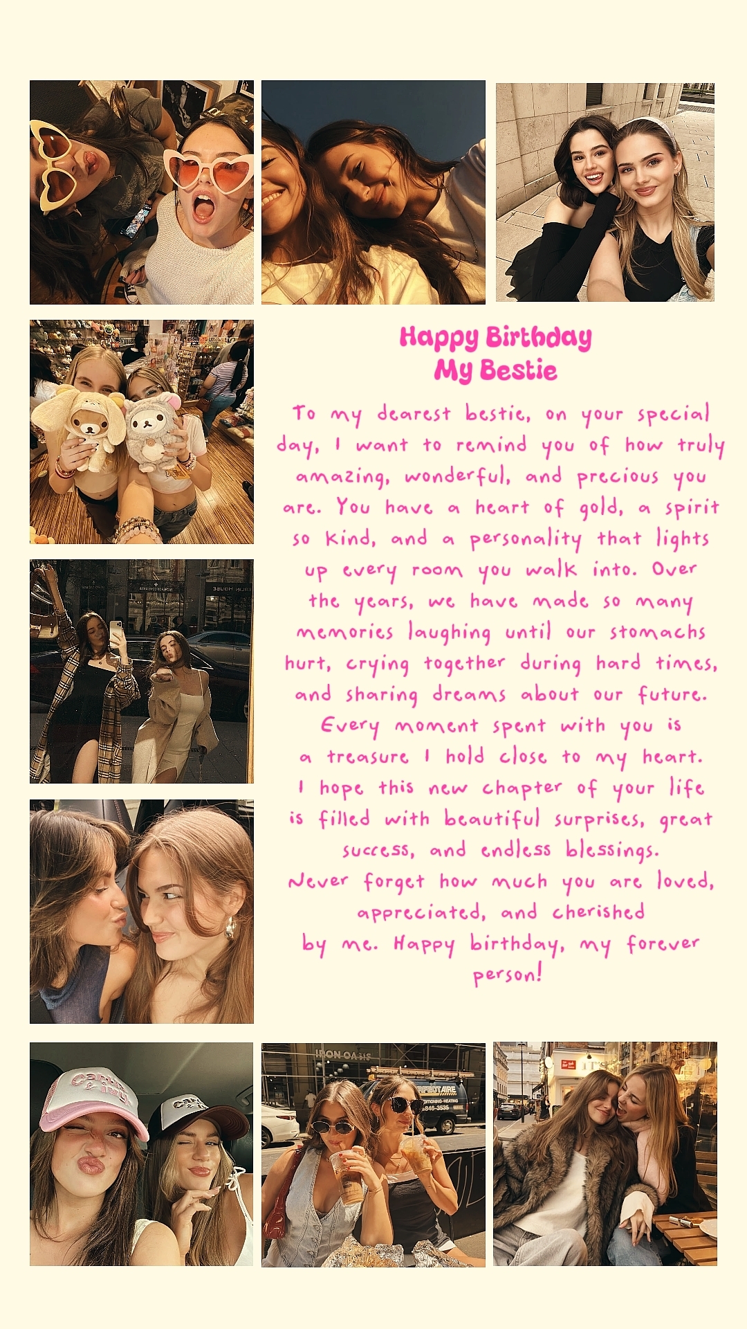 GEBURTSTAG BESTIE 