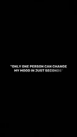 only one Person
