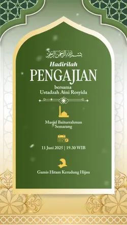 pengajian template 