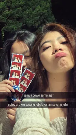 semua cewe sama aja