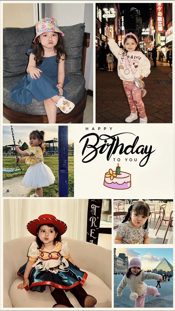 Birthday baby girl