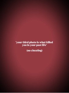 your third photo