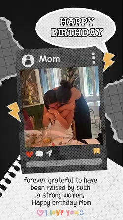 happy birthday mom