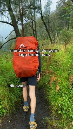 mendaki sambil 