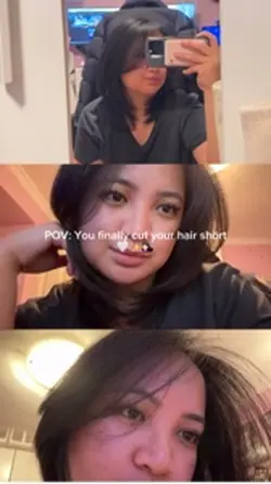 short hair