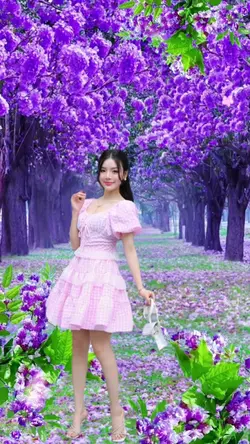 bằng lăng hoa tím 