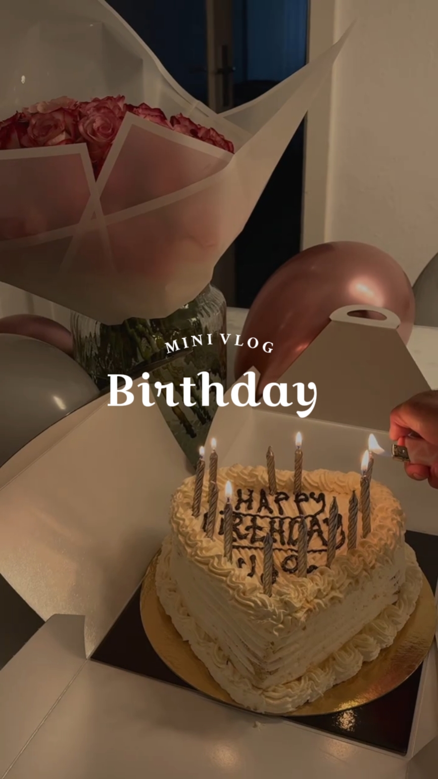Vlog d'anniversaire