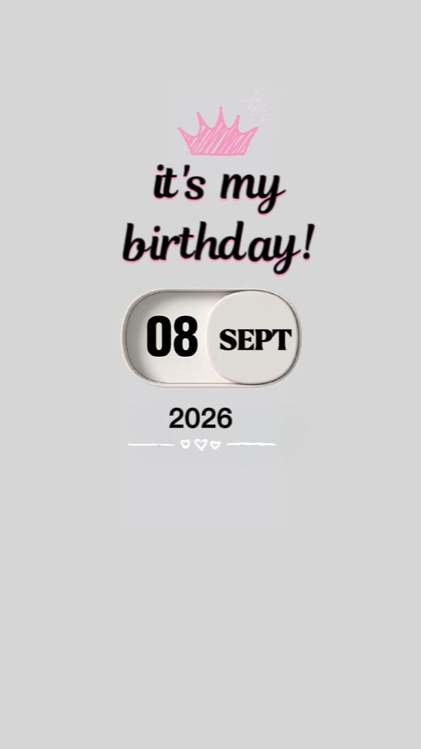 ANNIVERSAIRE 8 SEPTEMBRE