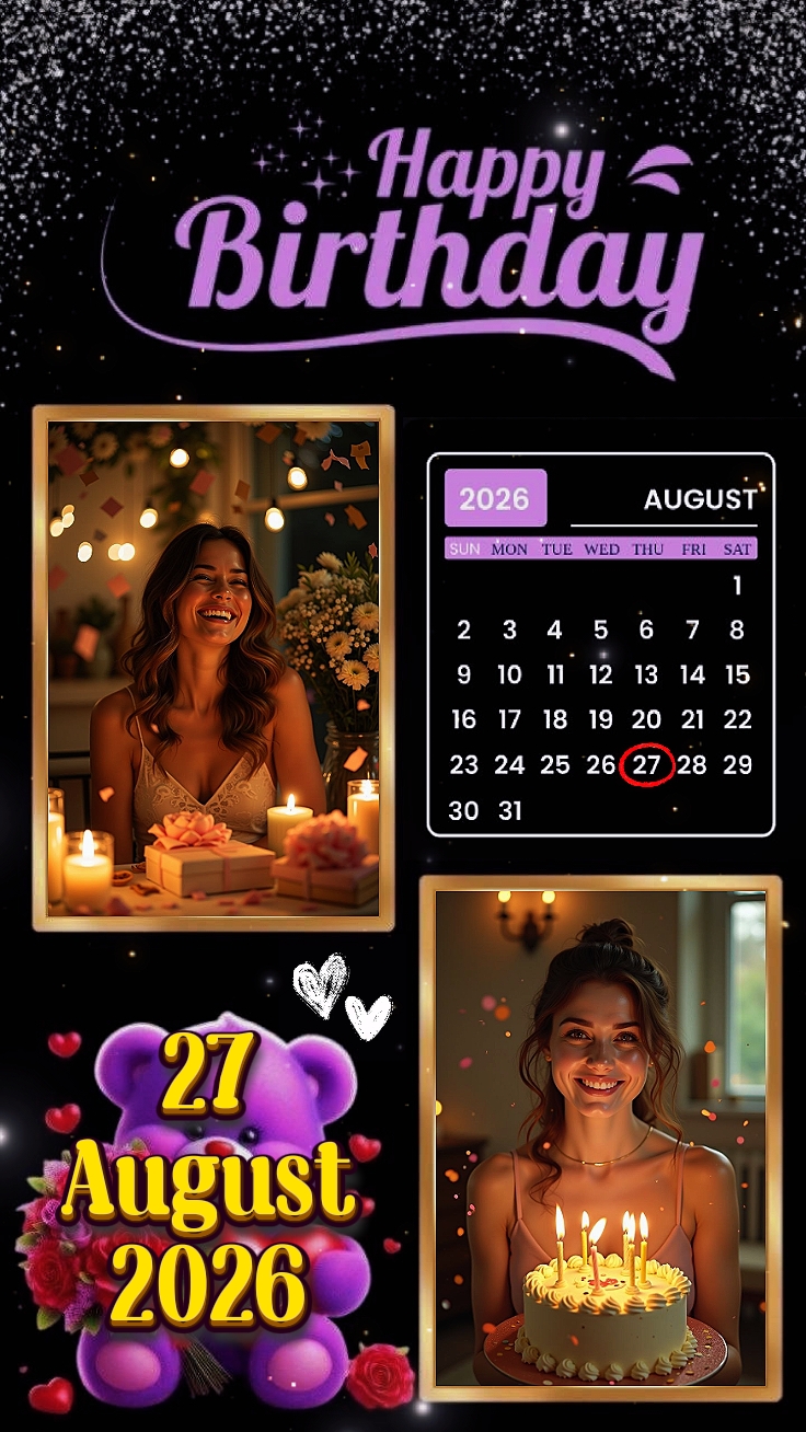 Birthday 27 August 