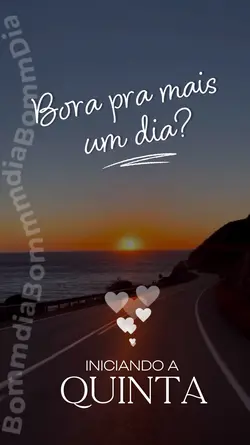 Bom dia Quinta