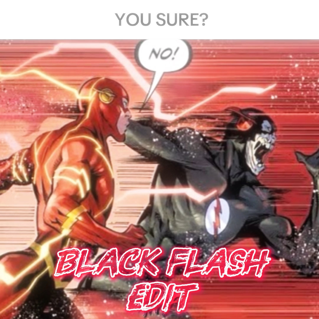 Edición de flash negro