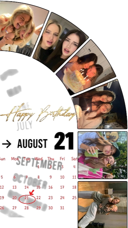 birthday 21 August