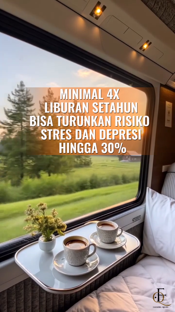 Liburan atasi stress