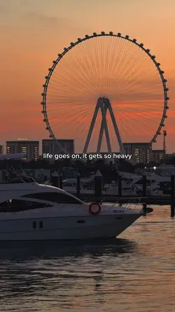 life goes on it gets