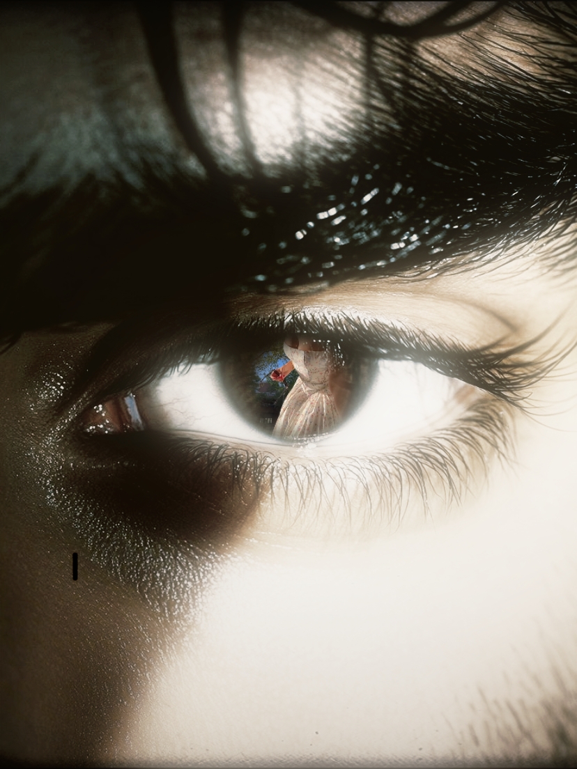 Ich schließe meine Augen 