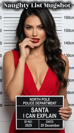 Naughty List Mugshot