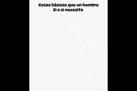 Cosas d'un hombre 